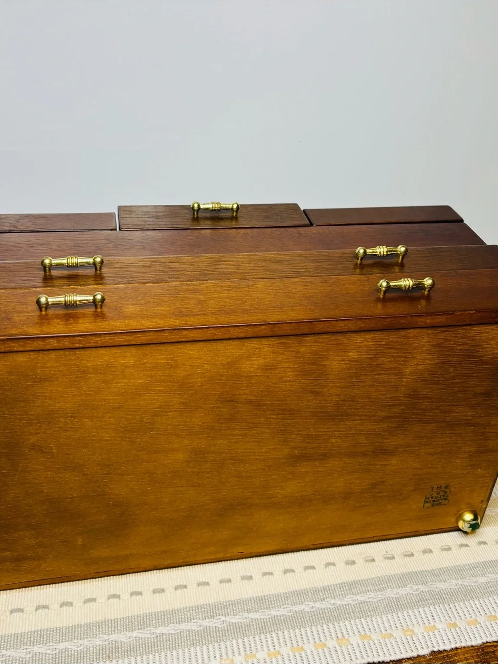 Mahogany Jewelry Box - Picture 5 of 10